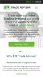 Mobile Screenshot of etftradeadvisor.com